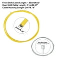 thumbnail image 5 of 2m Bicycle Shifter Cable Housing Derailleur Cable Hose Kit for Bike Yellow Universal Shifter Cable Housing Replacement, 5 of 8