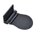 thumbnail image 2 of Moyic Pedal de ducha RecabLeght, reposapiés de baño de aluminio, accesorio de baño montado en la pared, soporte de Hardware, Pedal Juegos de accesorios de baño Negro, 2 of 6