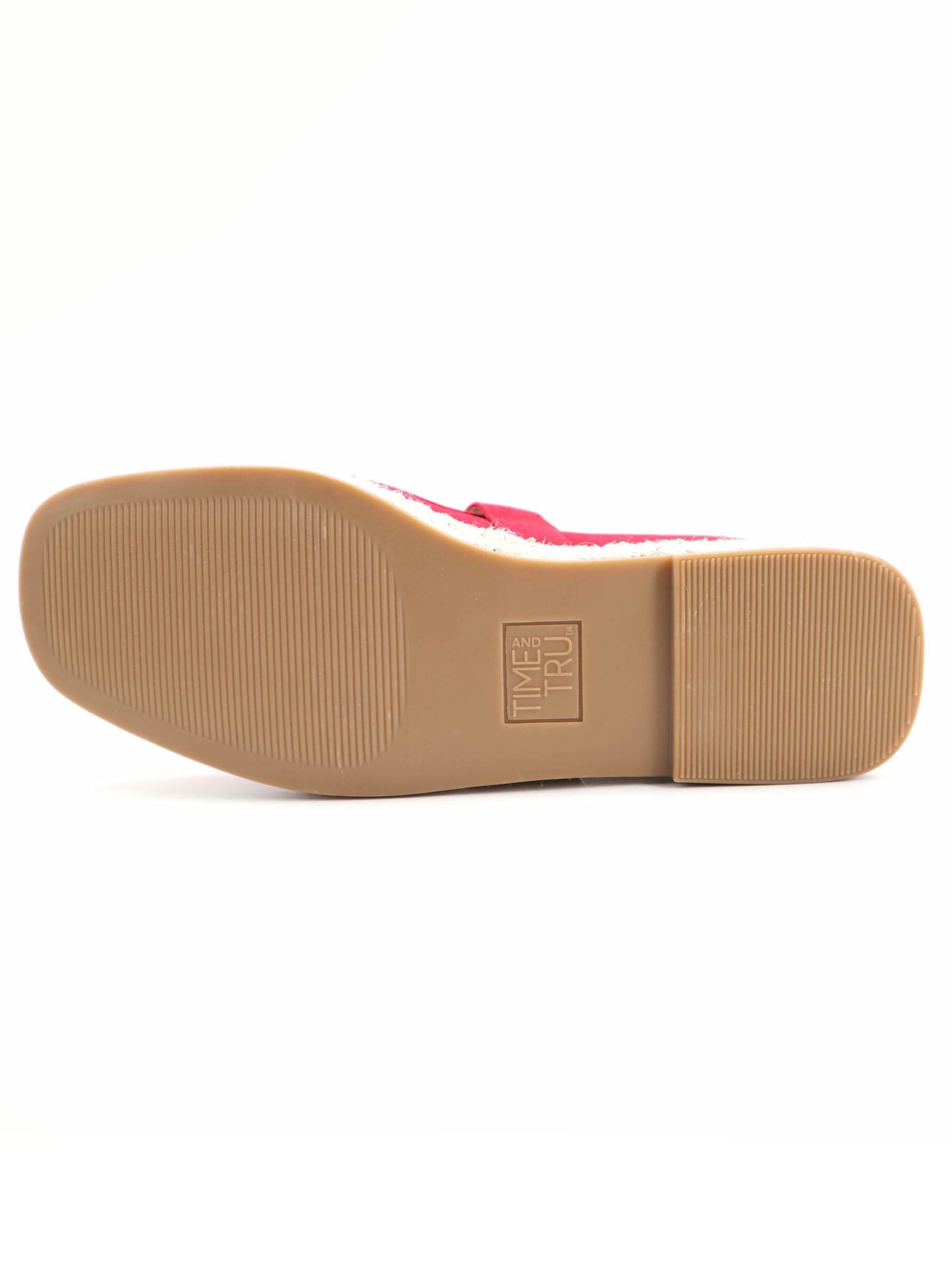 Time and Tru Women’s Mary Jane Espadrille Flats
