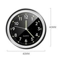 thumbnail image 5 of Quartz Dashboard Ornament, Analog Clock Watch With Stick-on Feature, Compact Size For Uninterrupted Views, Luminous Clock Points For Nighttime Use, 5 of 5