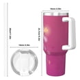 thumbnail image 4 of Goofa Cute Pink Axolotl A Print 40oz Ice Bully With Handle And Straw Stainless Steel Vacuum Insulated Cup And 2 In 1 Straw Lid, 4 of 8