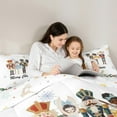 thumbnail image 5 of Feelyou Fairy Tale Princess Queen Comforter Set for Kids, Cartoon Royal Nutcracker Bedding Sets, Merry Christmas Reversible Bedding Comforter Set, Luxury Bedroom Decor, 3pcs, 5 of 8