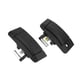 thumbnail image 3 of Manija exterior de puerta de 2 piezas 80607-CD00B, repuesto negro para Nissan 350Z 2003-2009, 3 of 5