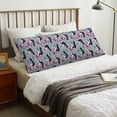 thumbnail image 5 of KLL Ultra Soft Microfiber Body Pillow Cover/Pillowcases 20"x54" with Hidden Zipper Closure-Christmas Hat Dachshund, 5 of 5