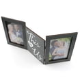 thumbnail image 3 of CIMAXIC photo frame Picture Frame Three-sided Photo Frame Table Picture Frame Ornament Wedding Gift,16.14"X7.28"X0.39", 3 of 4