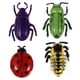 thumbnail image 1 of BRIGHTFUFU 4 piezas de simulación de insectos en movimiento, juguetes, teaser, interactivo, para mascotas, automático, eléctrico, para caminar, Mini insecto con batería de botón, 1 of 7