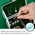 thumbnail image 2 of Amaiiu Earring Necklace Bracelet Storage Box Bangle Wristwatch Display Case Portable Large Capacity Dustproof Carrying Boxes Jewellery Blue, 2 of 9