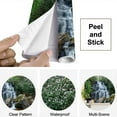 thumbnail image 4 of Peel and Stick Wallpaper Laurel Falls Great Smoky Mountains National Park Modern Art Wall Mural Decor Self Adhesive and Removable 69in x 98in, 4 of 8