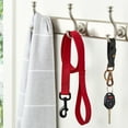 thumbnail image 3 of (2 pack) Vibrant Life Solid Polyester Leash for Medium & Large Dogs, Red, 6 ft, 3 of 7