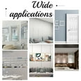 thumbnail image 6 of Self-Adhesive PVC Contact Paper Wall Stickers for Shelf Liner Dresser Drawer Locker Silver 15x0.3mm about 10m/Roll DIY, 6 of 6