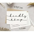 thumbnail image 4 of Inkdotpot 50 Blank RSVP Postcards Classy Script Style Print 4"X6" Response Cards,RSVP Reply Card For Wedding,Bridal Shower,Baby Shower, 4 of 5