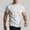 (Casual 84)Gray, variant on Summer T-Shirt for Men Fashion TShirt Casual Tough Guy Outfit Slim Small Collar Base Breathable Top Tees