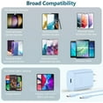 thumbnail image 5 of USB C Fast Charger, 25W Samsung Charger Super Fast Charging Type C Android Phone Charger Block for Samsung Galaxy S24/S24 Ultra/S24+/S23 Ultra/S23/S23+/S22/S21/S20/Note 10/Note 20 with 6.6FT Cable, 5 of 6