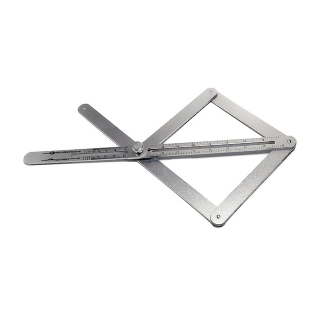 Angle Finder Tool,Multi-Angle Cornerer with Stainless Steel Protractor - Unglazed Corner Angle Finder for Measurement