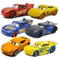 thumbnail image 3 of Coche de juguete Mcqueen de Disney Pixar para niños, coche de juguete de aleación de Metal fundido a presión, modelo de coche de juguete, regalo de cumpleaños y Navidad, 1:55, 3 of 5