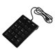 thumbnail image 3 of Mini Teclado Numérico con Cable USB y Concentrador de 3 Puertos USB 2.0, 18 Teclas, para Contabilidad Bancaria., 3 of 5