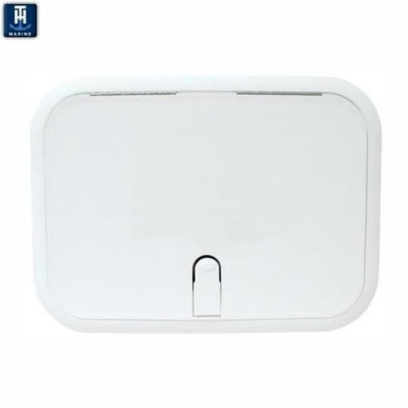 TH Marine  7 x 14 in. Designer Series Hatch, Polar White