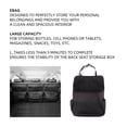 thumbnail image 4 of Car Back  Organizer, Large Capacity Multi Pocket Car Back  Holder Bag Artificial Leather Easy To Clean  Protection  For Cell Phone For Magazine, 4 of 8
