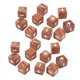 thumbnail image 4 of 20 piezas dados de signo más menos de matemáticas juego de dados de cálculo de operación matemática de 16mm para educación infantil marrón, 4 of 14