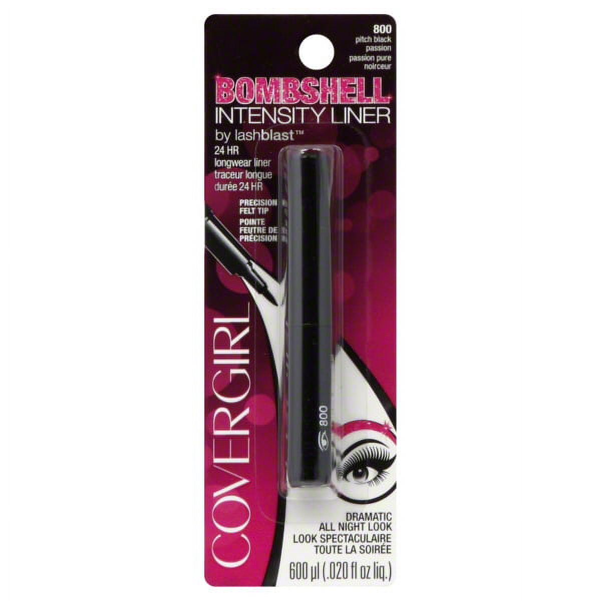 COVERGIRL Bombshell Intensity Liner, Pitch Black Passion, 800 - image 2 of 2