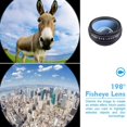 Phone Camera Lens 10 In 1 Kit Wide Fisheye Telephoto Micro Lens With