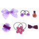 thumbnail image 2 of niño flores pinza de pelo accesorios horquilla pelo cuerda púrpura Sunnimix Pinza de pelo de la cuerda del pelo, 2 of 8