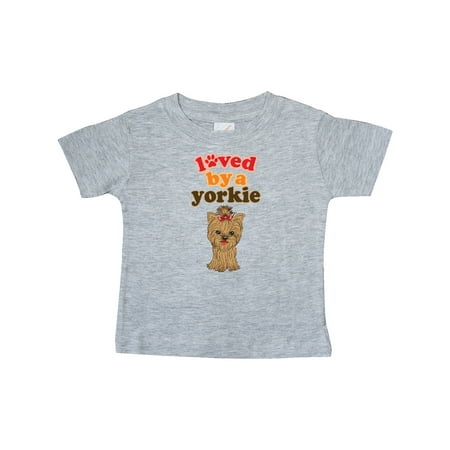 

Inktastic Yorkshire Terrier Dog Yorkie Gift Baby Boy or Baby Girl T-Shirt