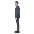 thumbnail image 2 of Men's Skinny-Fit Glen Plaid 3pc Suit Set w/ U-Neck Vest, 2 of 4