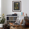 thumbnail image 4 of Art.com Midnight Botanical I Art Print by Vision Studio, Brown Frame Wall Art, 32" x 40", 4 of 5