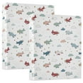 thumbnail image 2 of Three Ring Binder Cute Airplane and Clouds 1.5 Inch Round Binder D-Rings for Office Supplies and More, 2 of 10
