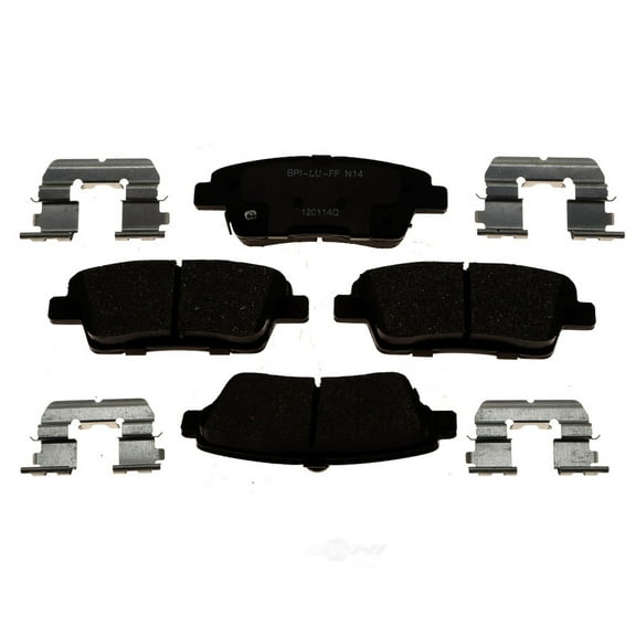 Raybestos MGD1551CH Reliant Brake Pad Set, 1 Pack Fits select: 2010-2016 HYUNDAI GENESIS, 2012-2013 MINI COOPER