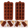 thumbnail image 3 of 2pcs Household Chocolate Baking Mold Kitchen Non-stick Silicone Chocolate Molds, 3 of 8
