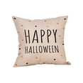 thumbnail image 2 of Skegnu Travel Pillow Halloween Pillow Covers Skeleton Skull Throw Pillowcases Linen Pillow Patio Pillows on Clearance, 2 of 2