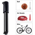 thumbnail image 5 of Mini Pompe de Vélo Portable en Alliage d'Aluminium avec Pompe à Bille et Support de Cadre, 5 of 5