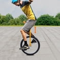 thumbnail image 3 of 20Inch Outdoor Wheel Unicycle, One Wheel Bike Adjustable Seat Exercise Bicycle with Anti-Skid Alloy Rim and Pedal for 5-60 Years Old, Outdoor Sports Fitness Exercise Unicycle, 3 of 14