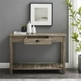 thumbnail image 4 of 48" Wood Country Style Entry Console Table - Gray Wash, 4 of 9