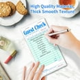 thumbnail image 5 of 5 Pack Guest Check Books, Server Note Pads for Restaurant, Green Waiter Checkbook, Waitress Notepad, Food Receipt Book, Restaurant Order Pad 50 Sheets/Pack, 250 Total Tickets, 5 of 5