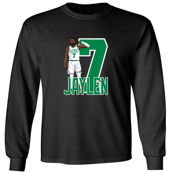 LONG SLEEVE Jaylen Brown Boston 7 Champions Shirt T-Shirt