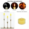 thumbnail image 3 of Amdohai Led Long Electronic Candles Creative Simulation Tears Candlelight Wedding Religious, 3 of 7
