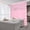 Pink, variant on Room Divider Curtain, 9ft*8ft Polyester Privacy Cubicle Grommet Curtain with Hooks for Hospital Clinic SPA Lab School Nursery Beige/Pink