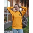 thumbnail image 2 of Be A Nice Human Women Sweatshirt, Female XX-Large, 2 of 4