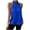 Tank Tops for Women Plus Size-Blue, variant on Brilliant Tank Tops For Women under $5 Halter Fashion Women's Summer Solid Button Sleeveless Casual Tank Blouse Vest Tunic Tops Blue S
