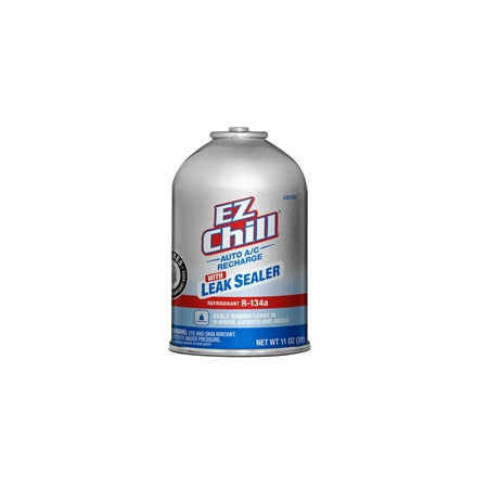 EZ Chill Auto A/C Recharge with Leak Sealer Refrigerant R-134a, 11 (Best Ac Stop Leak)
