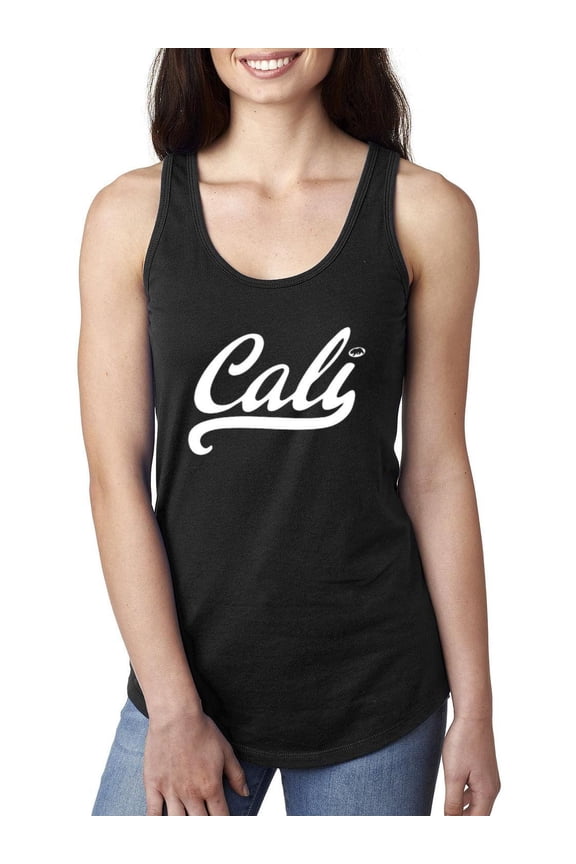 MmF - Women's Racerback Tank Top, up to Women Size 2XL - California Cali