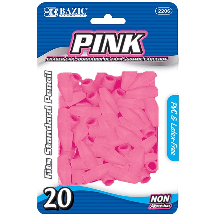 Bangkit 2206-24 BAZIC Pink Eraser Top (20/Pack) - Walmart.ca