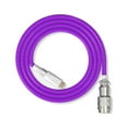 thumbnail image 2 of Kuymtek Teclado Conector Aviación Cable Tipo C en Espiral (púrpura), 2 of 8