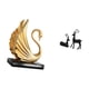 thumbnail image 5 of Elegante conjunto de figuras de resina de cisne y ciervo, colección de esculturas para sala de estar, gabinete, estudio, mesa, decoración del hogar, r, 5 of 8