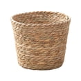 thumbnail image 2 of OCCOA Woven Flower Pot Storage Basket Imitation Rattan Decorative Planter for Artificial Flowers Home Garden 8x7x6in,L, 2 of 6