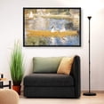 thumbnail image 2 of IDEA4WALL Framed Canvas Wall Art for Living Room, Bedroom La Grenouillere by Pierre-Auguste Renoir Canvas Prints for Modern Home Decoration Ready to Hang, 2 of 4
