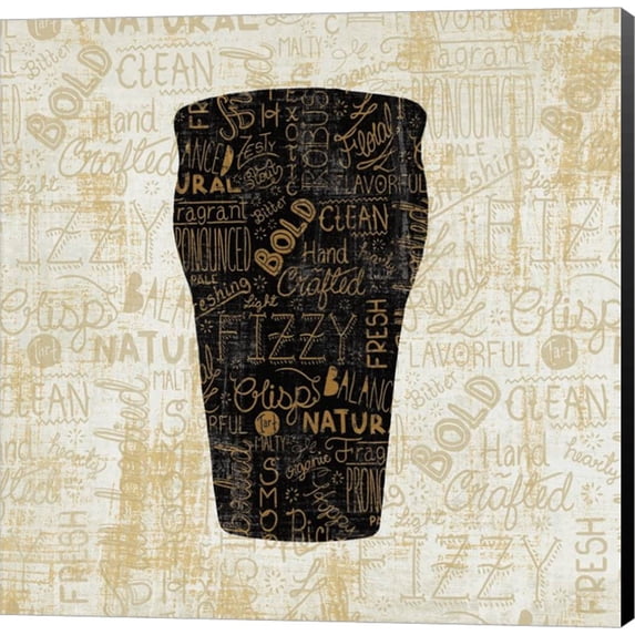 Cheers for Beer Pint by Cleonique Hilsaca, Canvas Wall Art